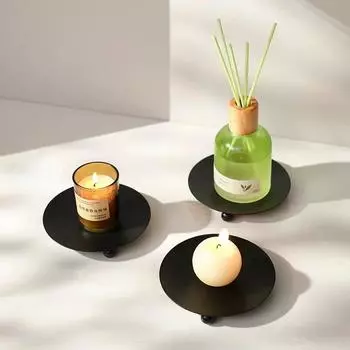 Современный железный подсвечник в скандинавском стиле, простая модель подсвечника, украшение комнаты, украшение комнаты, роскошное украшение