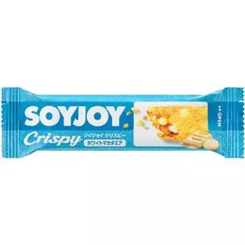 SOY JOY Cryspy энергетический безглютеновый батончик с макадамией, 25 гр