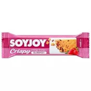 SOY JOY Cryspy энергетический безглютеновый батончик с ягодами, 25 гр