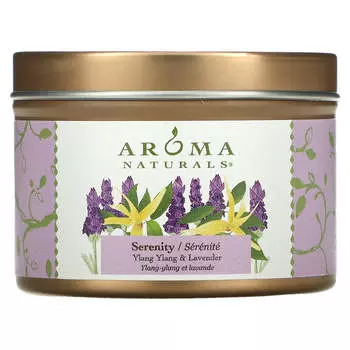 Soy Vegepure, Travel Candle, Soothing, Ylang Ylang & Lavender, 79.38G(2.8Oz)