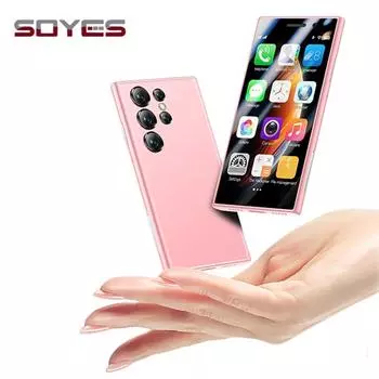 SOYES S23 Pro 4G Mini Smartphone 3.0inch MT6737 Dual SIM 2 ГБ RAM 16 ГБ ROM Android 9.0 Face Recognition 1950mAh 5MP Camera Fashion Mobile Phone 2GB 16GB