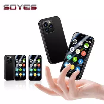 Soyes XS17 Pro 3G смартфон 3.0 дюйма MT6737 четырехъядерный 2 ГБ ОЗУ 16 ГБ ПЗУ Android 9.0 две SIM-карты 2000 мАч 5 МП камера Type-C Bluetooth WIFI мобильный телефон