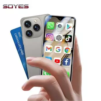 SOYES XS18 PRO MAX 4,3-дюймовый экран 2 ГБ ОЗУ 16 ГБ ПЗУ Android-телефон Двойная задняя камера 2 МП+13 МП LTE 4G All-netcom Большая батарея 2750 мАч Смартфон Type-C чёрный