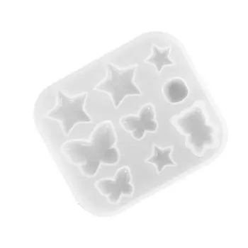 Создайте уникальные серьги со стильной формой из эпоксидной смолы. Аксессуар для украшения дома для изготовления ювелирных изделий. Материалы для рукоделия. T3