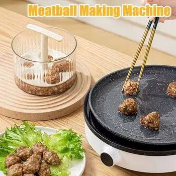 Создатель фрикаделек, креативная пресс-форма для фрикаделек, трудосберегающая форма для фрикаделек, инструмент для приготовления пищи своими руками для домашней кухни