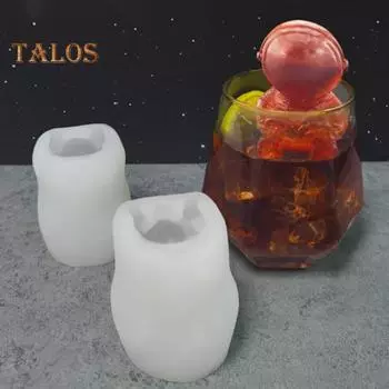 Создатель ледяных шариков, легкая деформация, многоразовая креативная удобная форма для лотка для льда пищевого качества для ресторана