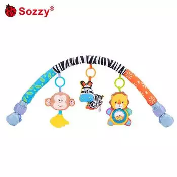 Sozzy, тележка, подвесная кровать, подвесная клипса для кровати, детский автомобиль, подвеска для детской машины, зажим для детской машины, игрушка 01 года чёрный