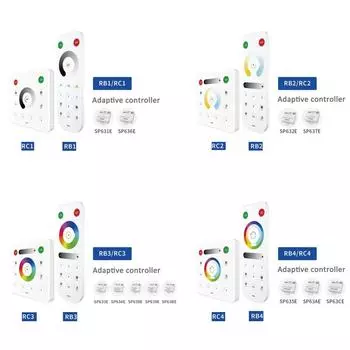 SP630E все в одном светодиодный контроллер 5CH PWM SPI пикселей светодиодная лента WS2812B WS2811 SK6812 FCOB 5050 RGB RGBW CCT Music BT 5V-24V Only 1 Controller