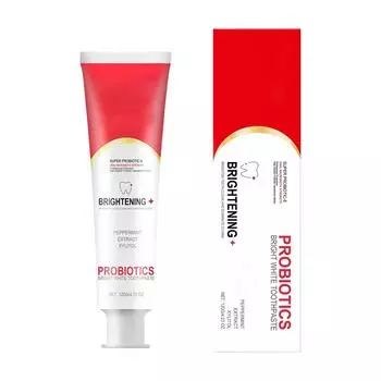 Sp 6 Ultra Whitening Зубная паста Sp 6 Ultra Whitening Зубная паста Sp 6 Probiotic Brightening Зубная паста Deep Cleaning Care белый