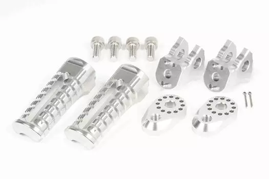 SP TAKEGAWA Adjustable Step Kit CL250 250 (MC57)/CT125 (JA55)/Rebel (MC49) 06-13-0086 серебряный