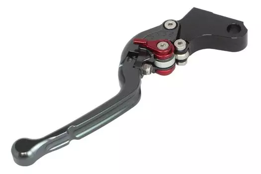 SP TAKEGAWA Aluminum billet lever 182 Gunmetal (clutch lever/foldable) GROM/Monkey 125/CB125R/CBR250R 02-01-0069