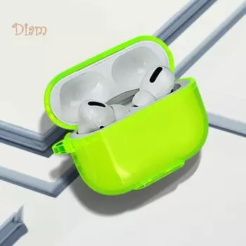 SP TPU Защитный чехол Bluetooth-наушник для зарядки наушников для AirPods 1 2 Pro for AirPods Pro зелёный