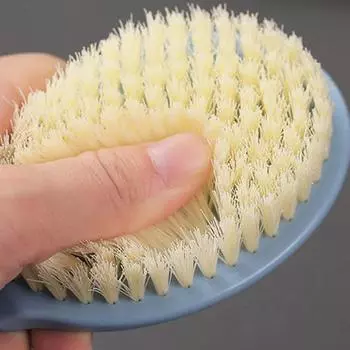 Спа-эксфолиатор для тела, ванна, мода, домашняя жизнь, массажные щетки, щетка для душа, женский скребок для спины с длинной ручкой, инструменты для купания для девочек, аксессуары Single Side синий