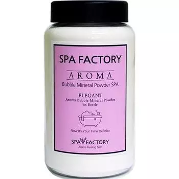 Spa Factory Elegant Гималайская Розовая Соль Арома Минеральный Порошок Соль Для Ванны Вишневый Цвет, 400г, 1 шт.