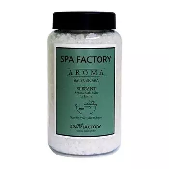 Spa Factory Elegant Himalayan White Aroma Bath Salt Соль для ванны с ароматом цветущей вишни, 600 г, 1 шт.