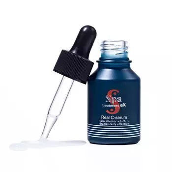 Spa Treatment eX Series Real 18ml C Skin Care Contains Ascorbic Acid C-Serum (Vitamin Serum/Warming Serum/Dropper Type) (Dry Pores, Moisturizing)