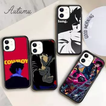 Чехол для телефона Space Cowboy Bebop для iPhone 11 12 13 14 Pro Max mini X XR XS SE 2020 6S 7 8 Plus Samsung Galaxy S21 S22 iPhone 6plus