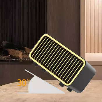 Space Heater, Quiet 2 Gears Adjustable Room Small Portable Electric Heater for Office Indoor