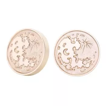 Space Moon Star Wax Seal Stamp Heads Gift Packaging Invitations Scrapbooking Stamps Head DIY Envelope Craft Decoration XK29