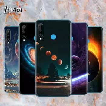 Космос планета луна звезды мягкий TPU силиконовый чехол для Huawei P40 P30 P20 Pro P10 P9 P8 Lite E Plus 2019 2017 чехол для телефона P8 Lite 2016