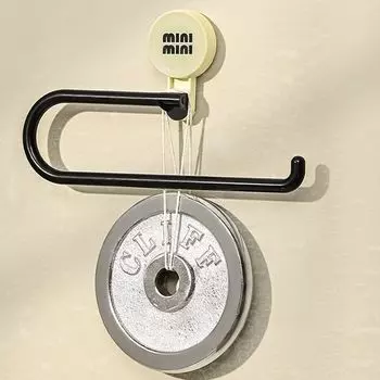 Space Saving Paper Roll Towel Holder Self Adhesive Paper Towel Rack Towel Roll Dispenser Kitchen Toilet Paper Holder