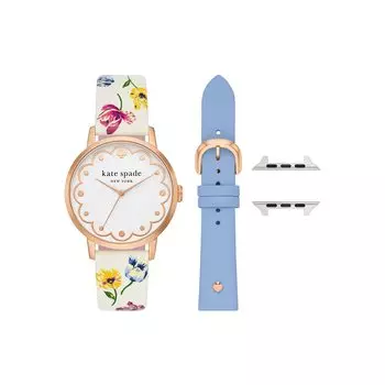 Spade New Watch METRO KSS0155SET White [Kate York] Women s