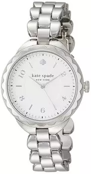 Spade Новые часы MORNINGSIDE KSW1737 Серебристые [Kate York] Женские серебряный