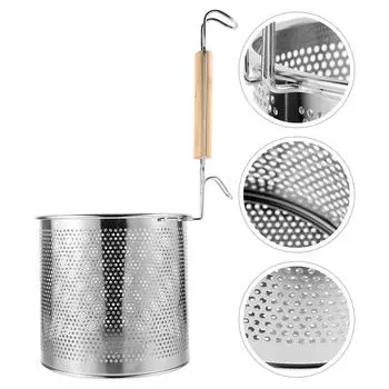 Спагетти Лапша Проволочное сито Шумовка Дуршлаг Фильтр из нержавеющей стали Корзина для варки пасты 41.00X18.00X18.00CM