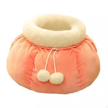 Спальная кровать для кошек, гнездо, подушка для дома, нескользящее дно, самосогревающаяся корзина, мебель, пещерная конура