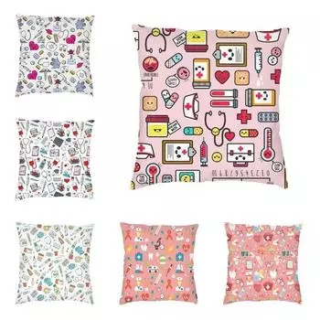 Спальня Гостиная Мода Наволочка Домашний Декор Узор Подушка Обложка Пол 40x40cm