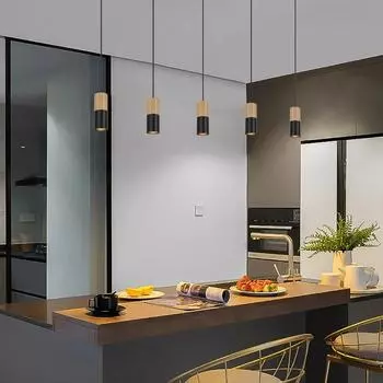 Спальня прикроватный светильник светодиодный подвесной светильник для гостиной регулируемая линейная полоса подвесной светильник телевизор настенный домашний декор современный светильник