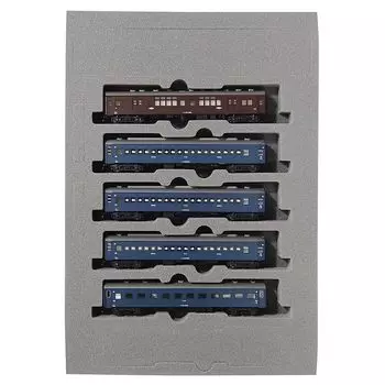 Спальный экспресс KATO N-колеи Tsurugi, набор из 5 дополнительных вагонов, модель 10-1388, пассажирский вагон