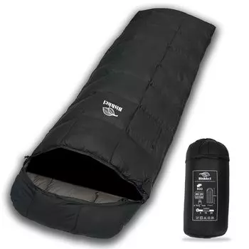 Спальный конверт Bishkel Down All Bag, Bag, Type, Compact, Seasons, 0 (черный)