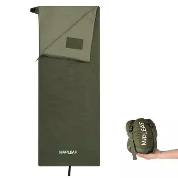 Спальный конверт Mapleaf Ultra Outdoor для сна в горах, в 3 комфортных условиях, температура 15 градусов, в комплекте сумка для хранения,