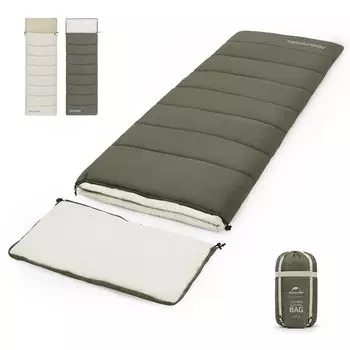 Спальный конверт Naturehike для 1 или 2 человек, расширяемый, комфортная температура для обогрева, для сна в горах в случае стихийного бедствия, гостевой комплект для хранения вещей