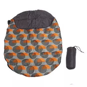 Спальный мешок для домашних животных, водонепроницаемый полиэстер, спальный мешок для собак, портативный, теплый, с принтом, для домашних животных, на открытом воздухе, Sl