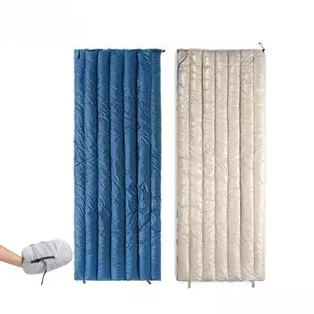 Спальный мешок для кемпинга на утином пуху сверхлегкий водонепроницаемый портативный CW280 CWM400 походный спальный мешок для отдыха на природе