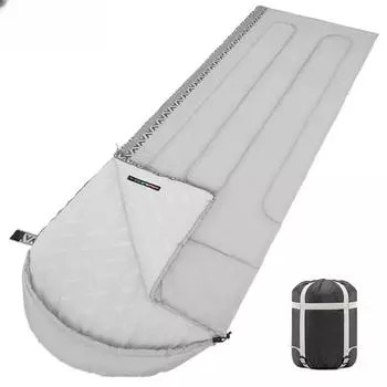 Спальный мешок для кемпинга, сверхлегкий спальный мешок для улицы, 3 сезона, портативный спальный мешок, необходимое снаряжение для кемпинга