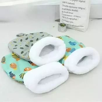 Спальный мешок для кошек, мягкий, пушистый, утолщенный, с карманами для домашних животных, стеганое одеяло, кровать для котенка, щенка, мягкое удобное гнездо, товары для домашних животных