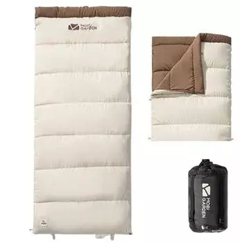 Спальный мешок для осени и конверт для сна в жару, полностью водонепроницаемый мешок для хранения, все удобное искусственное горное бедствие на открытом воздухе для машины