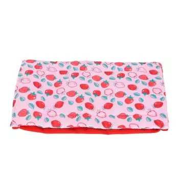 Спальный мешок для рептилий, мягкая и теплая кровать для бородатой агамы с подушкой для леопарда бородатой агамы