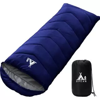 Спальный мешок DPEAN, лето-зима, гостевой футон, конвертного типа, сверхлегкий, супертеплый, устойчивый к холоду, водонепроницаемый, компактный, легко хранить, спать в