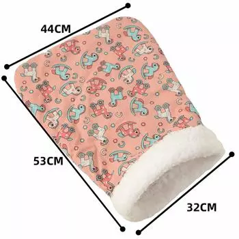 Спальный мешок-гнездо из овечьей шерсти для домашних животных, осенне-зимний теплый кошачий спальный мешок-гнездо, закрытая будка-норка для котенка, обеспечивающая безопасность