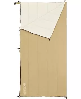 Спальный мешок конвертного типа VASTLAND, летний компактный, легкий, прибл.. 650 г, Кемпинг, Моющийся, Коричневый