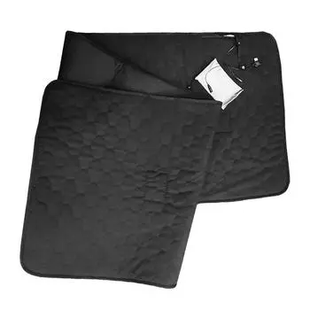 Спальный мешок с подогревом, матрас, теплый нагревательный коврик с питанием от USB, 5 зон нагрева, 3 уровня температуры оранжевый