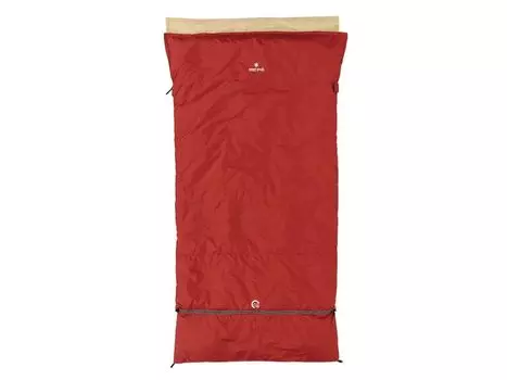 Спальный мешок Snow Peak для предотвращения стихийных бедствий, отдельный, Offton, широкий, количество пуха 700 г, температура использования 2, кемпинг на открытом воздухе [Включая новизну] [Минимум красный