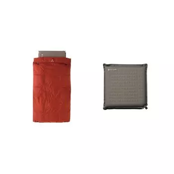 Спальный мешок Snow Peak Play Grand Offton Single Set Disaster Prevention Outdoor Camping [Полевой комплект] FK-314 красный