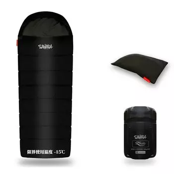 Спальный мешок спальный мешок зимний компактный (черный) чёрный