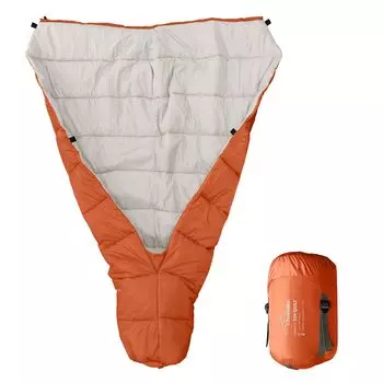 Спальный мешок Travel Bird Topquilt для гамака Внутренний спальный мешок Shruff Легкий мешок для хранения в комплекте Можно использовать для и в помещении Типа «мумия»