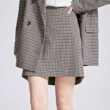 Spao Basic Mini Юбка Spwhb49w03 T Gray/70